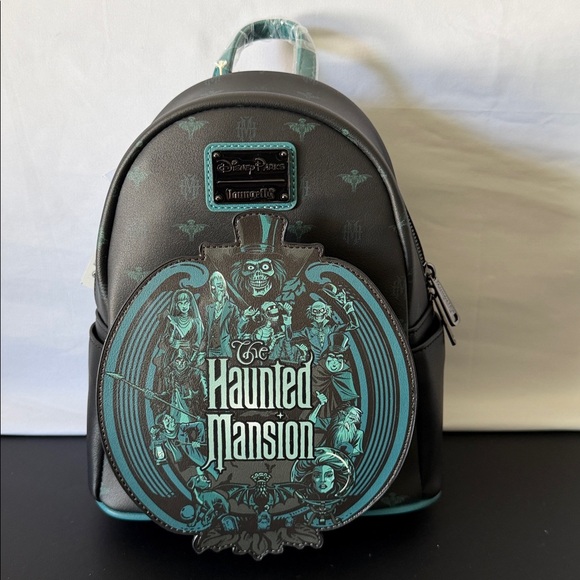 Disney Handbags - Disney Haunted Mansion Loungefly Hitchhiking Ghosts Glow in Dark Backpack NWT
